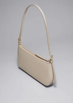 Sac à Bandoulière En Cuir Brillant