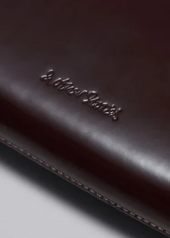 Sac à Bandoulière En Cuir Brillant