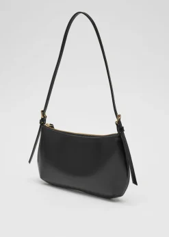 Sac à Bandoulière En Cuir Brillant