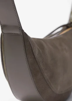 Sac à Empiècements En Cuir