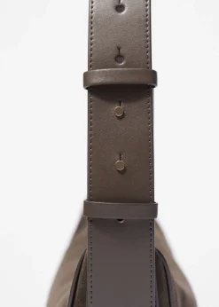 Sac à Empiècements En Cuir