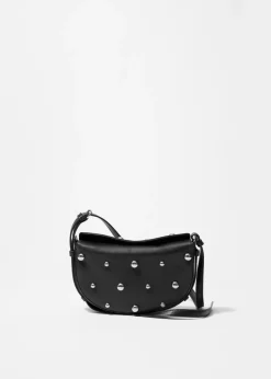 Sac Porté épaule En Cuir Clouté