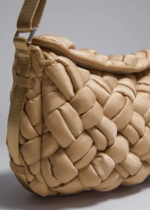 Sac Porté épaule En Nylon Tressé