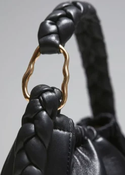 Sac Seau En Cuir Tressé
