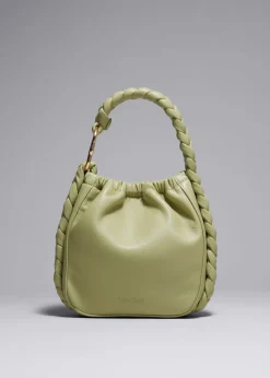 Sac Seau En Cuir Tressé