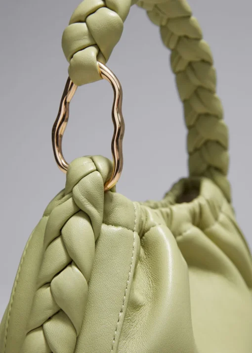 Sac Seau En Cuir Tressé