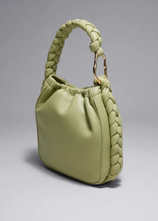 Sac Seau En Cuir Tressé