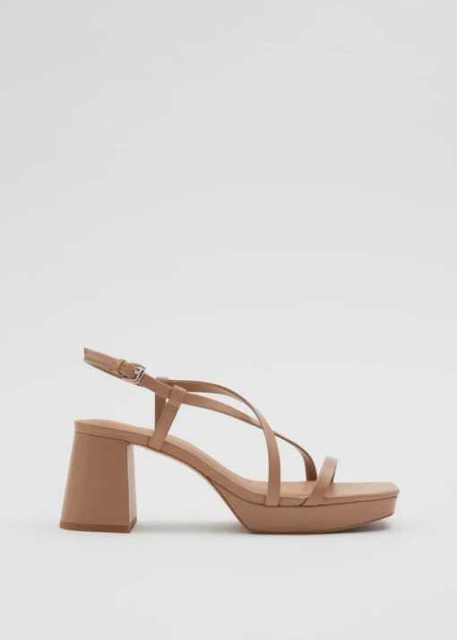 Sandales à Brides En Cuir