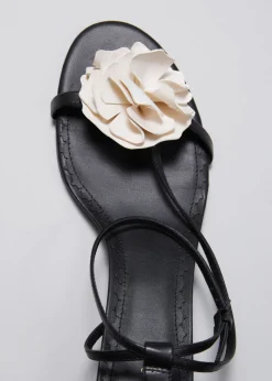 Sandales à Talons En Cuir