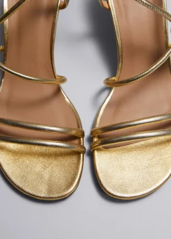 Sandales à Talons Et à Nœuds