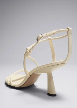 Sandales à Talons Et à Nœuds