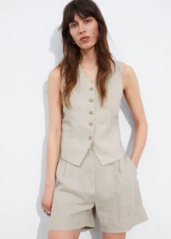 Short Habillé En Lin