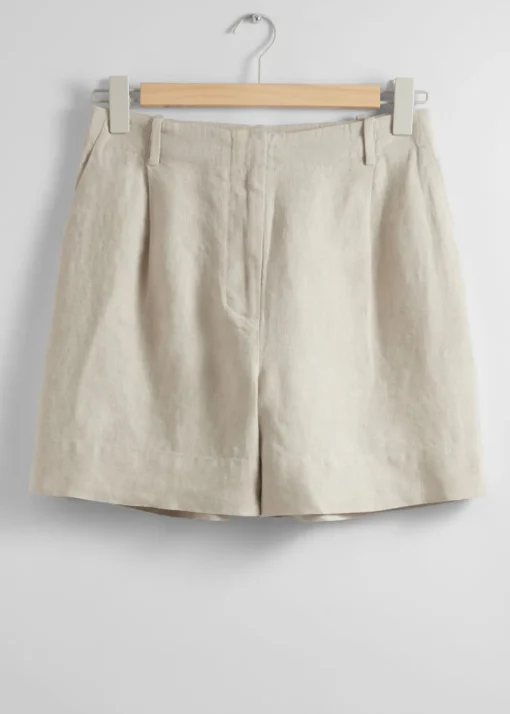 Short Habillé En Lin