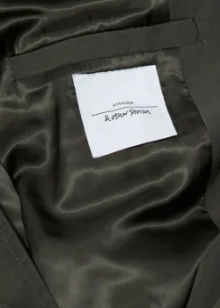 Trench-coat à Col Montant