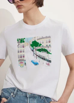T-shirt Imprimé
