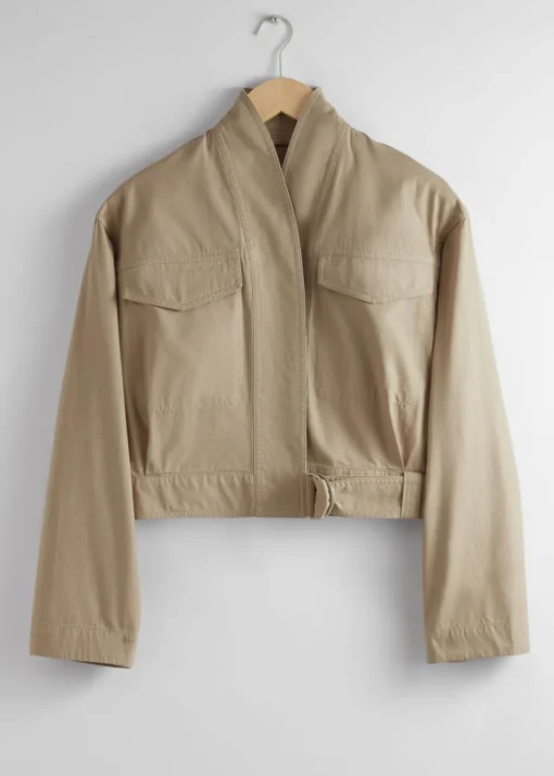 Veste à Col Châle