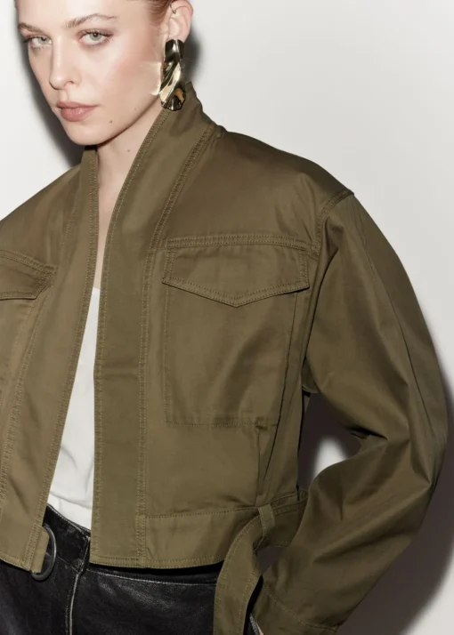 Veste à Col Châle