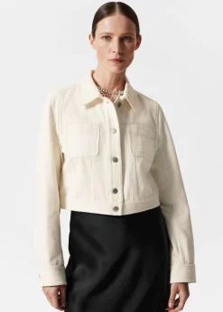 Veste Ajustée à Poches Plaquées