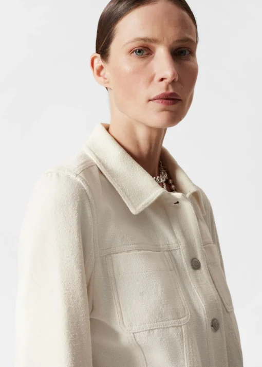 Veste Ajustée à Poches Plaquées
