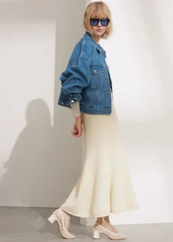 Veste Carrée En Jean