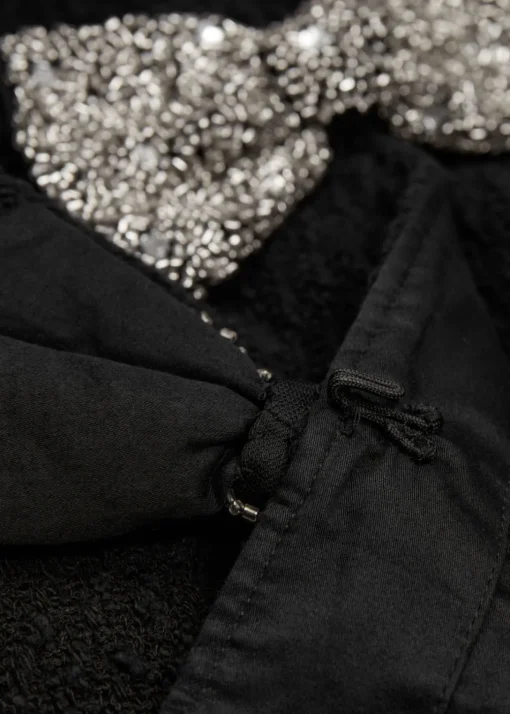 Veste En Tweed à Nœuds étincelants