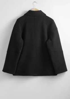 Veste Motard En Laine