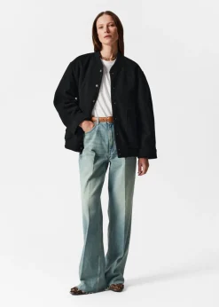 Veste Oversize En Laine