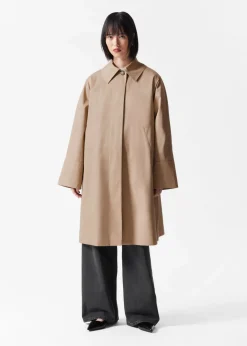 Veste Trois-quarts à Col