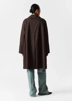 Veste Trois-quarts à Col