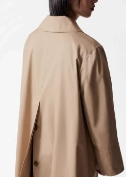 Veste Trois-quarts à Col