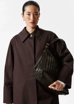 Veste Trois-quarts à Col